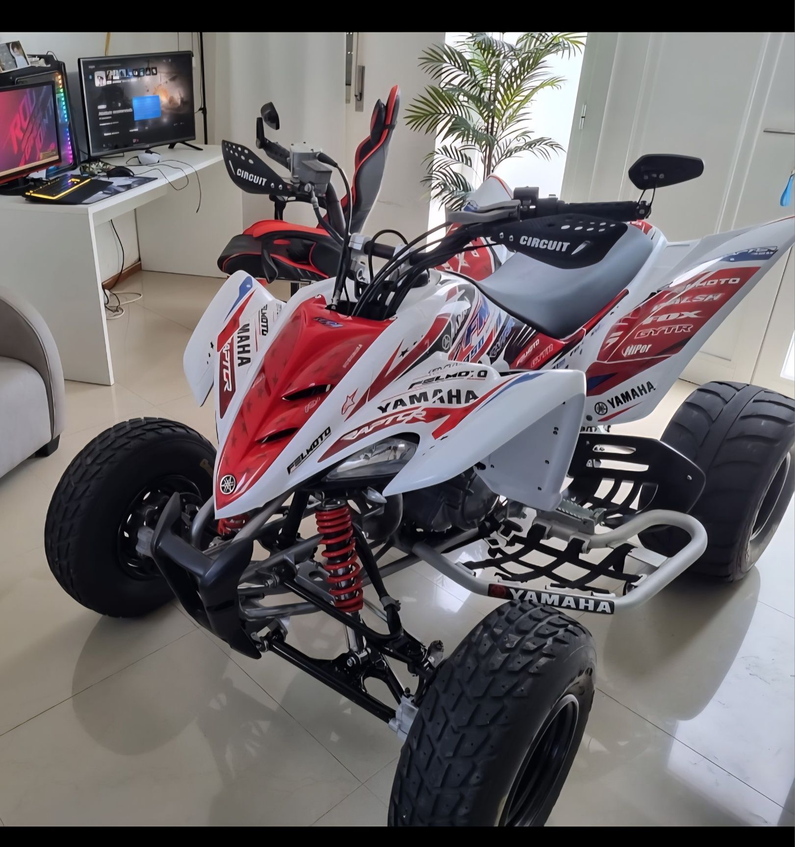 moto quatro yamaha YFM 350R 2010