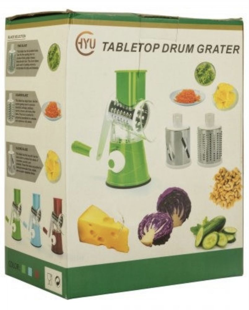 Овочерізка ручна Tabletor drum grater