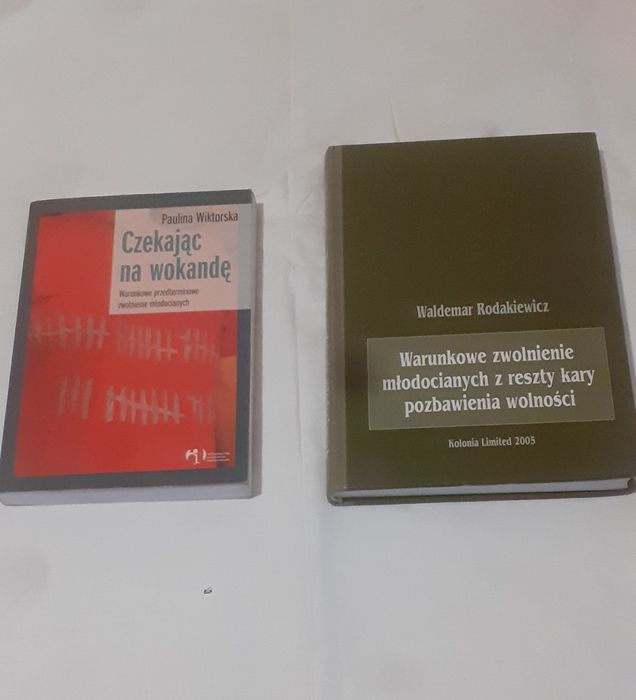 Książka prawo karne warunkowe zwolnienie młodocianych