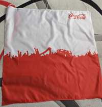 Flaga Polski ,baner Coca-Cola