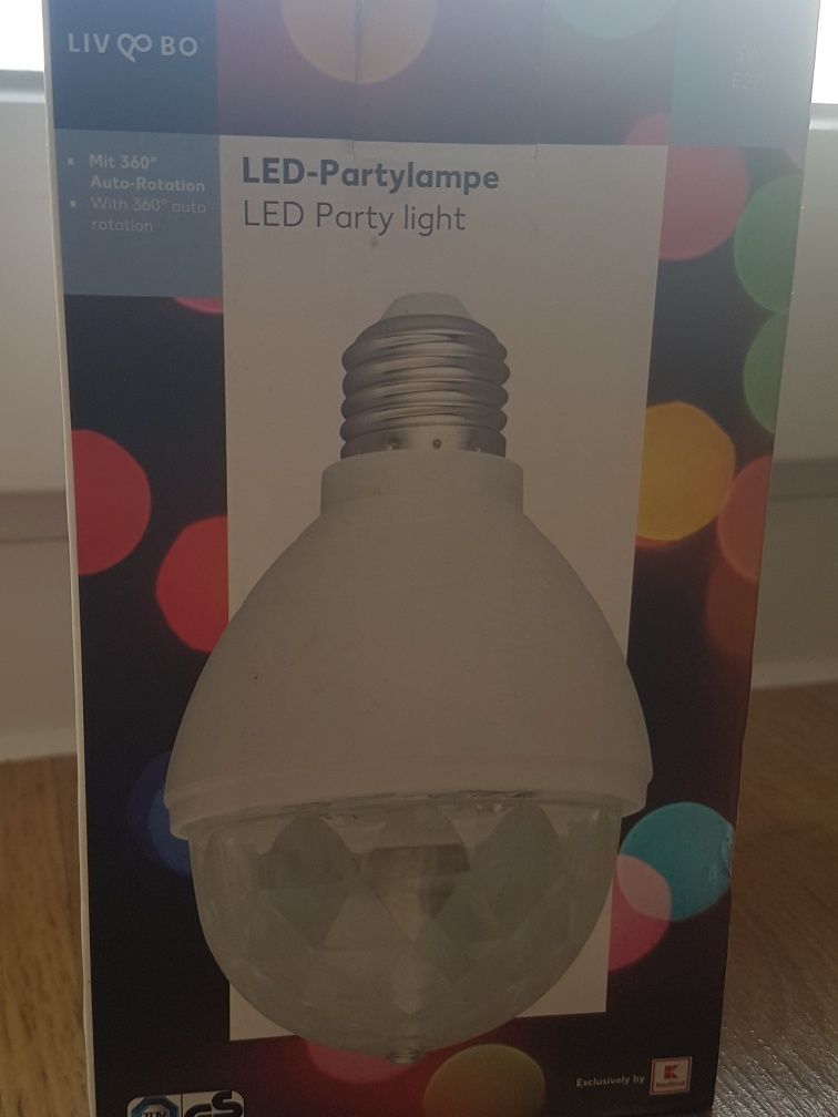 Lampa dyskotekowa "LED party light"  idealne na imprezę