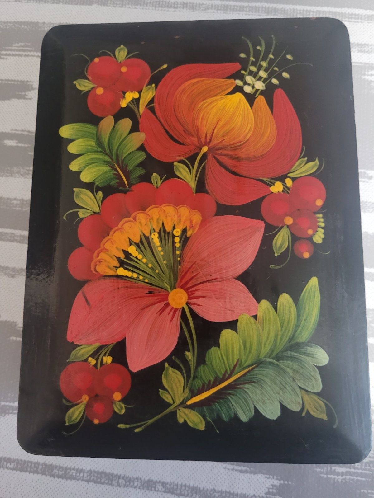 Шкатулка деревянная ссср