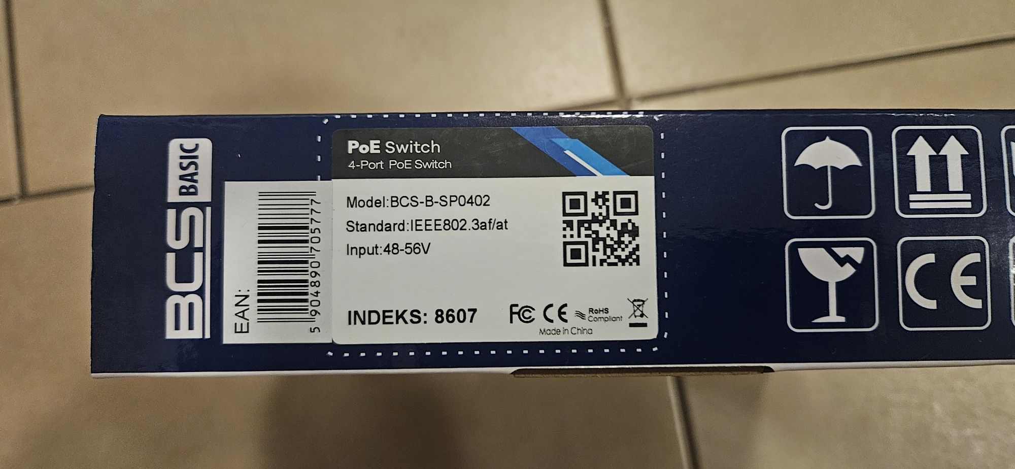 Switch poe bcs 4+2