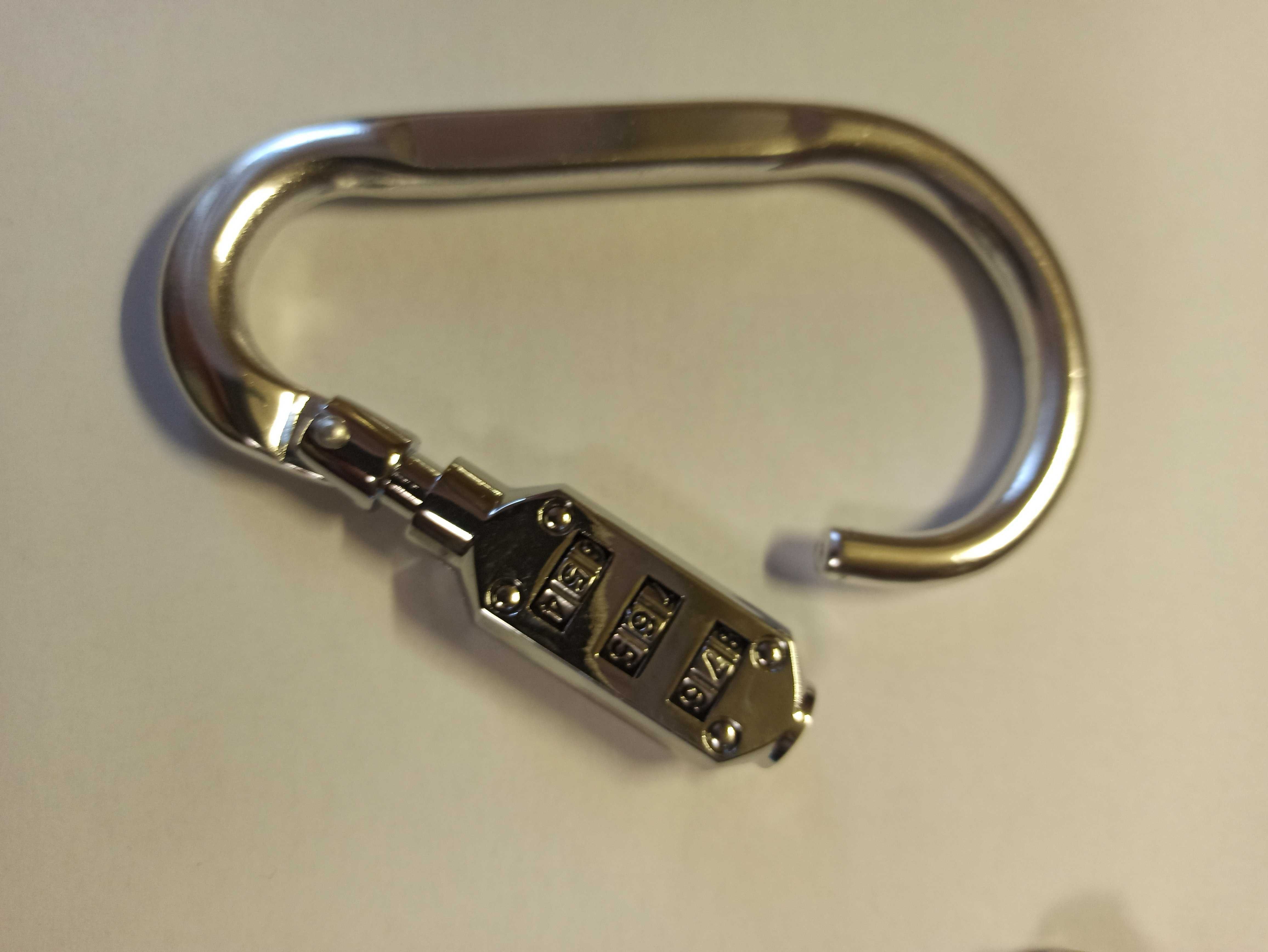 Carabiner Hoock kłudka zamek cyfrowy karabińczyk, blokada