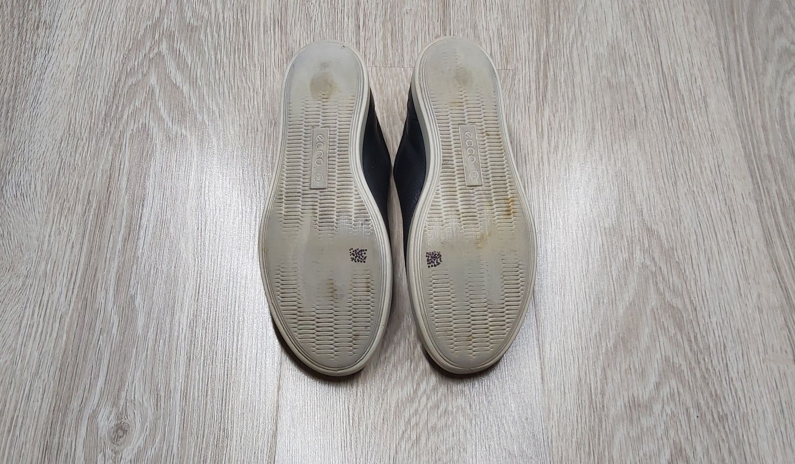 Ecco półbuty buty skóra nat. eu 38 cm 25