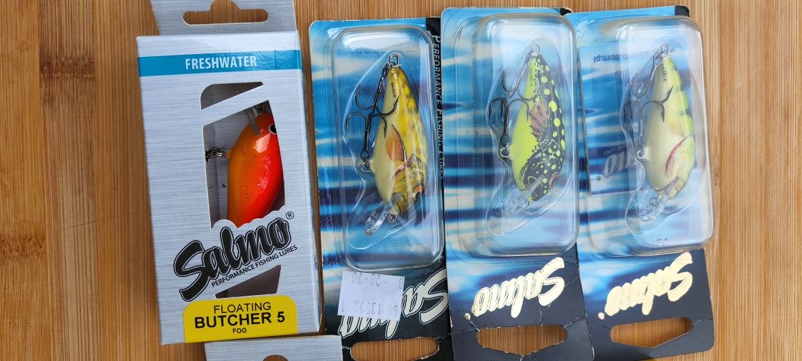 Woblery Salmo Butcher 5 tonące i pływające