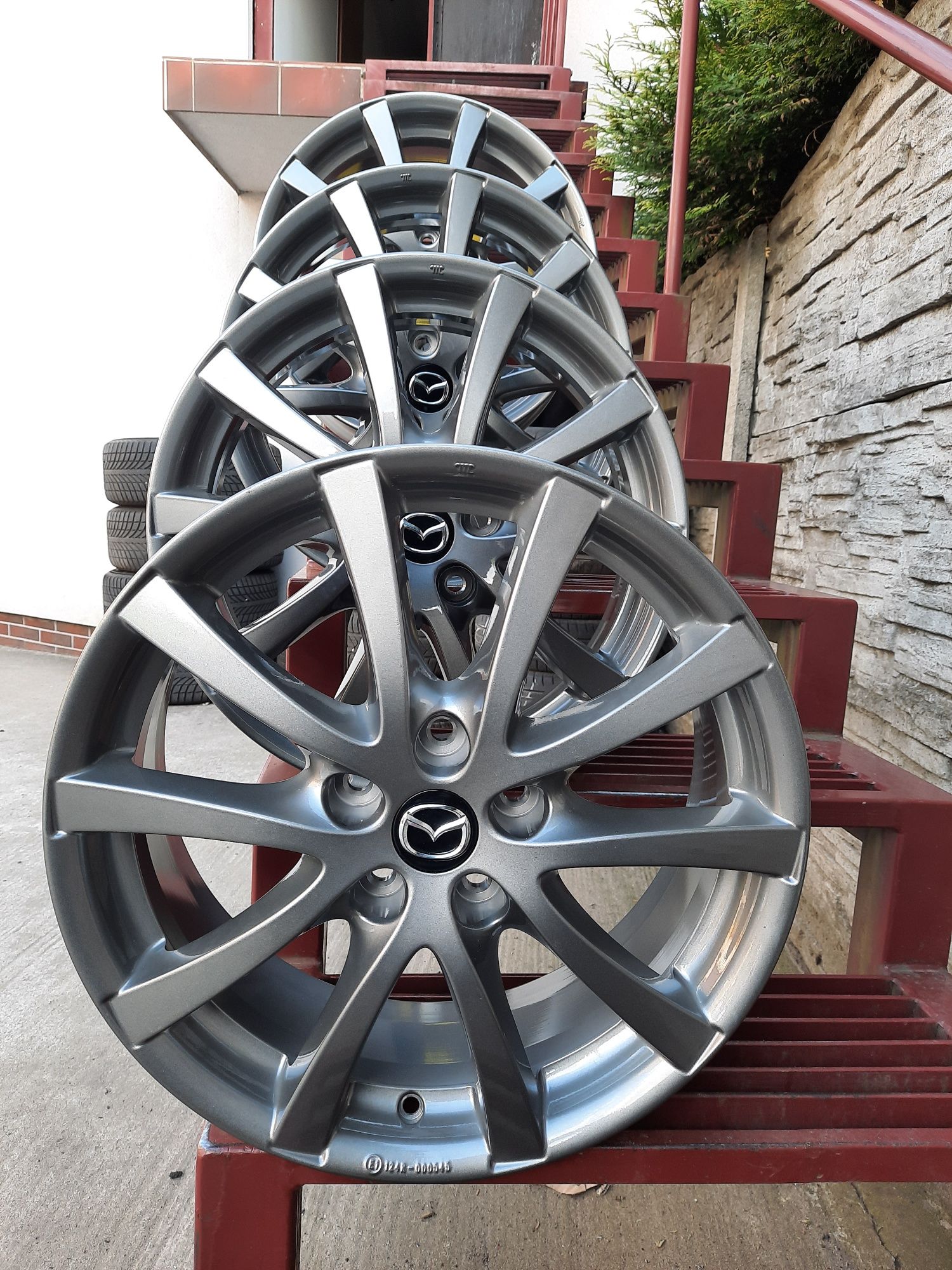 Alufelgi MAZDA 18 NOWE 5x114,3 MPV 3 5 6 CX-3 MX-5 MX-6 INNE! GRAFIT