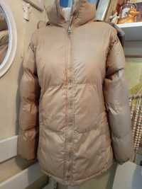 Puchowa kurtka na ciepłym polarze; N1 New model; rozmiar L