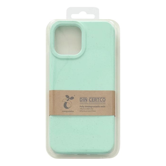 Etui Eco Case do iPhone 12 - Silikonowy, Miętowy, Eko-Friendly