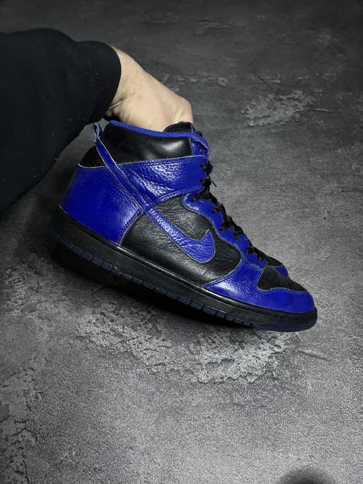 Кросівки NIKE DUNK HIGH “BLACK OLD ROYAL” 44 28 кроссовки найк данк