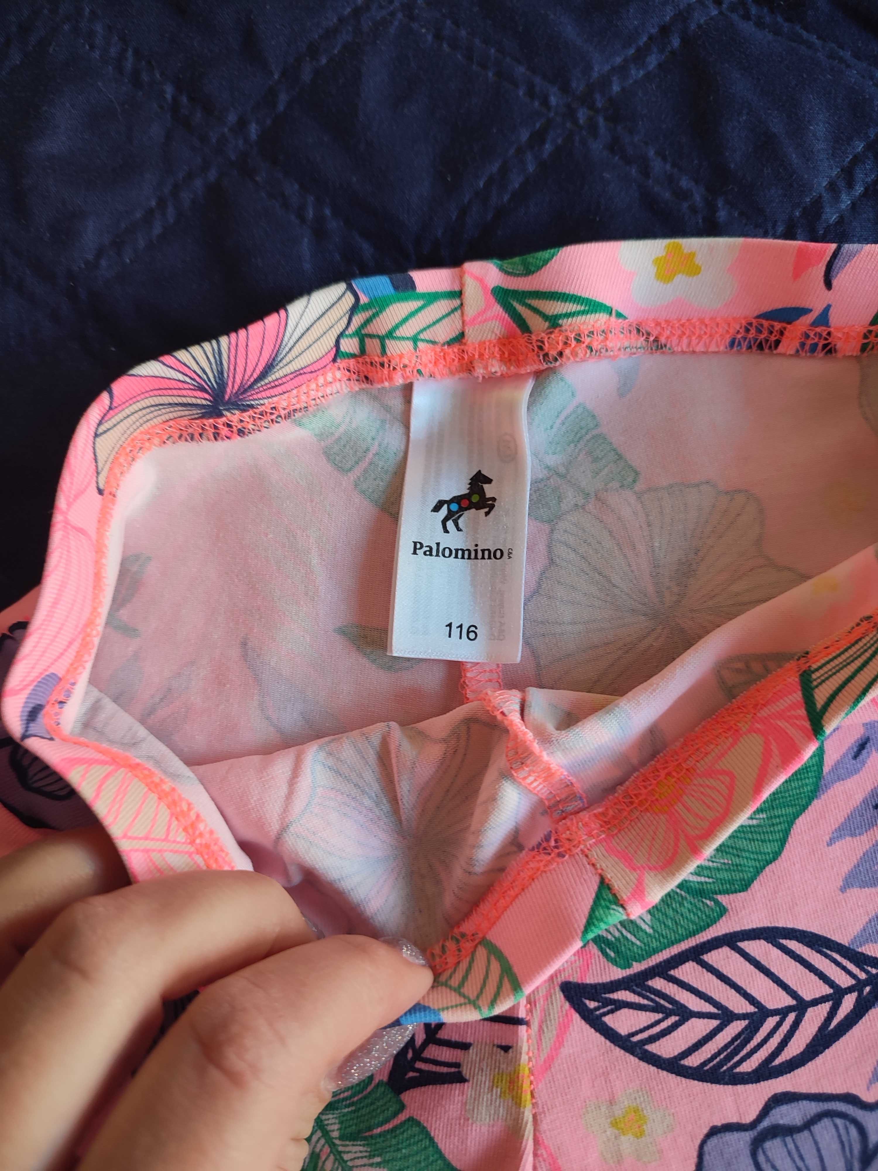 Legginsy legi 116 Nowe kwiaty neon możliwa wysyłka