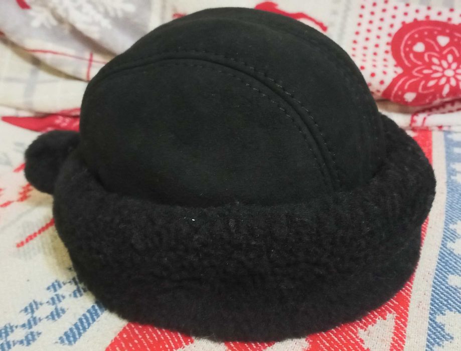 шапка жіноча зимова з натуральної дублянки
