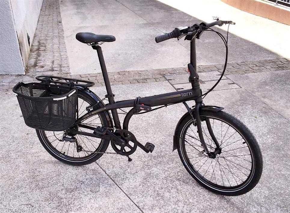 Bicicleta Tern Node D8, 24", dobrável e ultra-leve