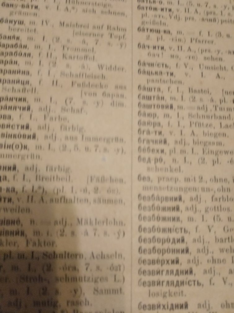 Руско-німецкий словар(1904 рік)так написано в назві...