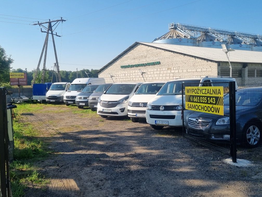 Wypożyczalnia samochodów osobowych oraz dostawczych