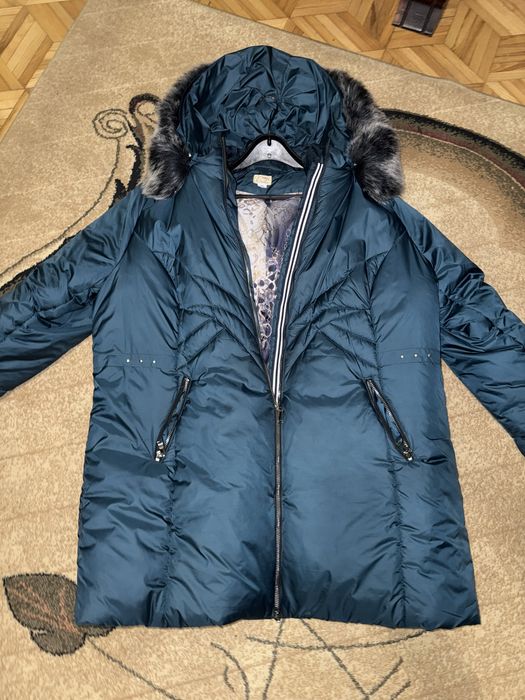 Kurtka damska ocieplana zimowa 58 plus size