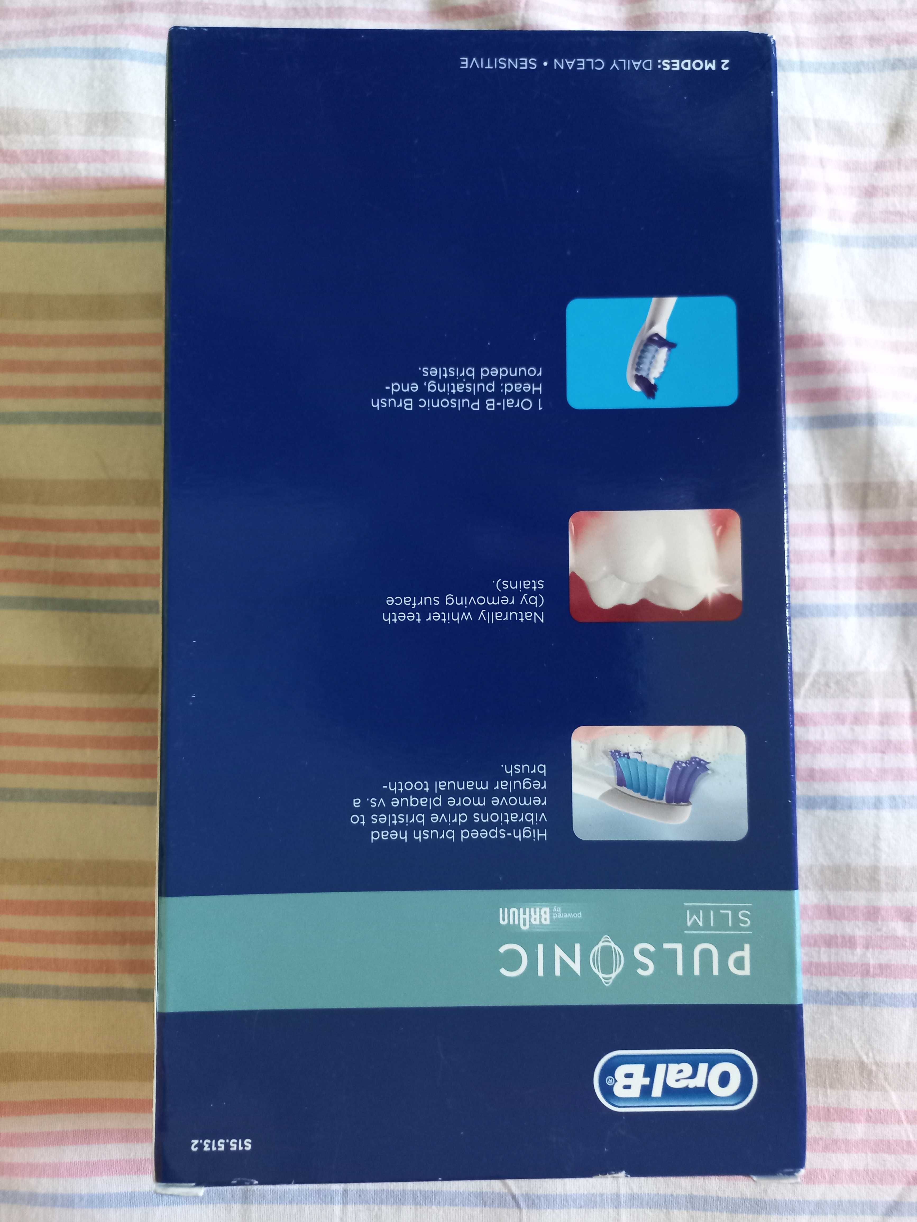 Oral b pulsonic slim nowa soniczna szczoteczka do zebow