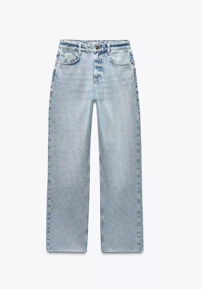 Джинси з високою посадкою Zara