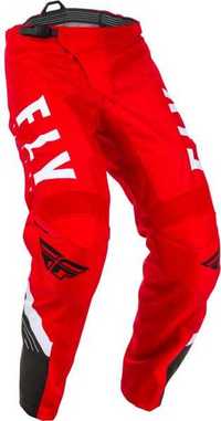 Spodnie cross/enduro FLY czerwone fabryczny rozmiar 34