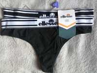 ELLESSE 2 x Thong Nowe Stringi Majtki Damskie E 40 Oryginalne 100%