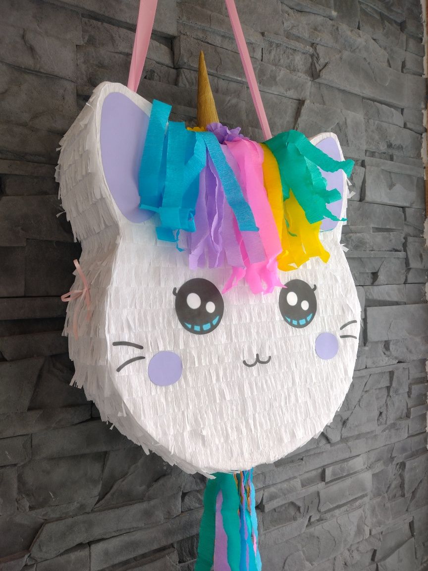 Piniata kot kotek jednorożec kotorożec kittycorn