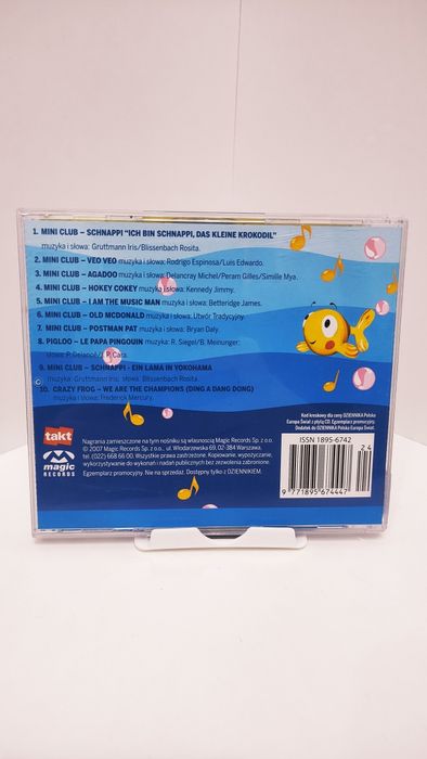 Muzyka dla dzieci wielkie przeboje Mini Mini CD