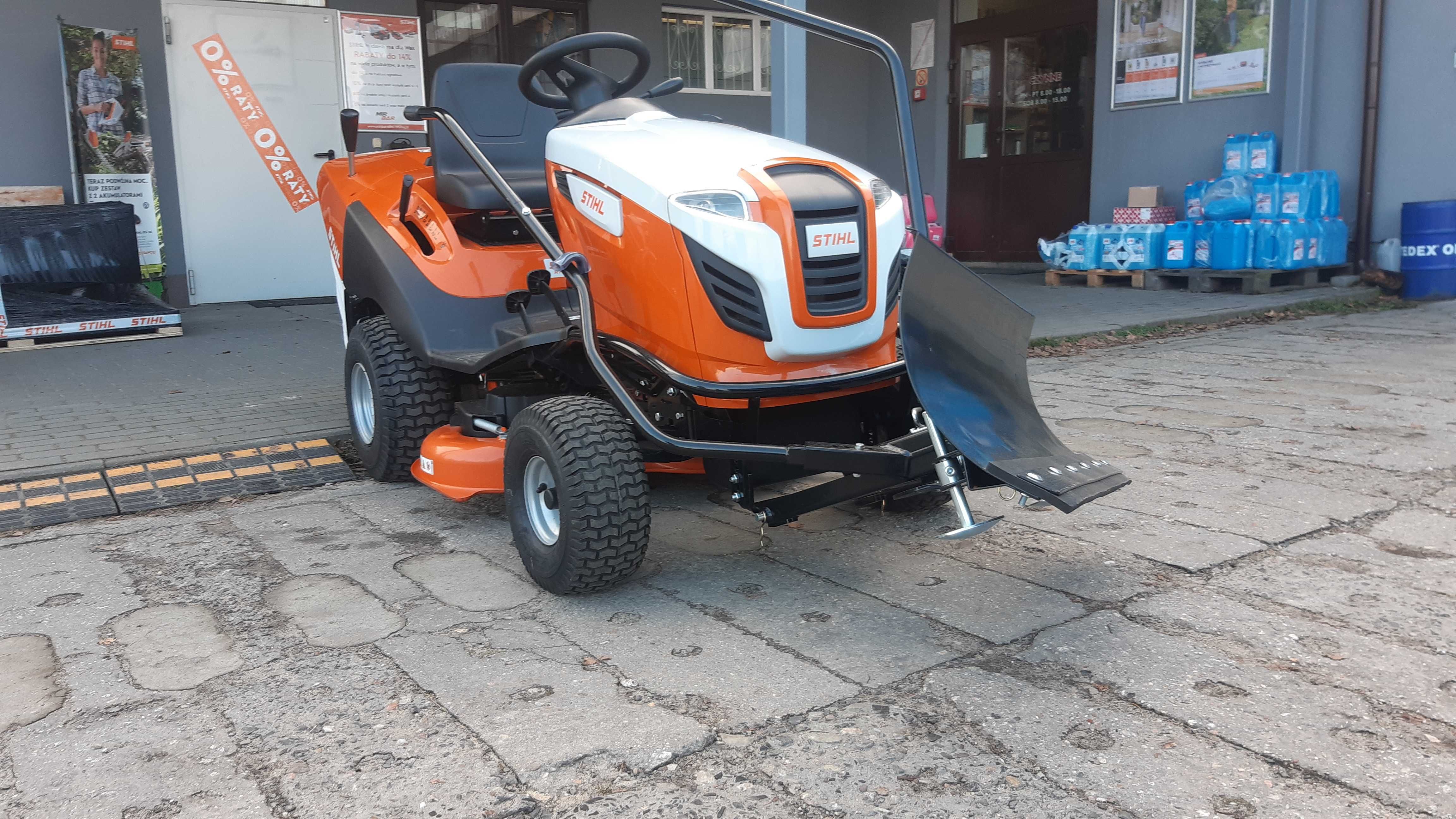 Pług do odśnieżania 100cm traktor Stihl Viking Al-Ko spychacz