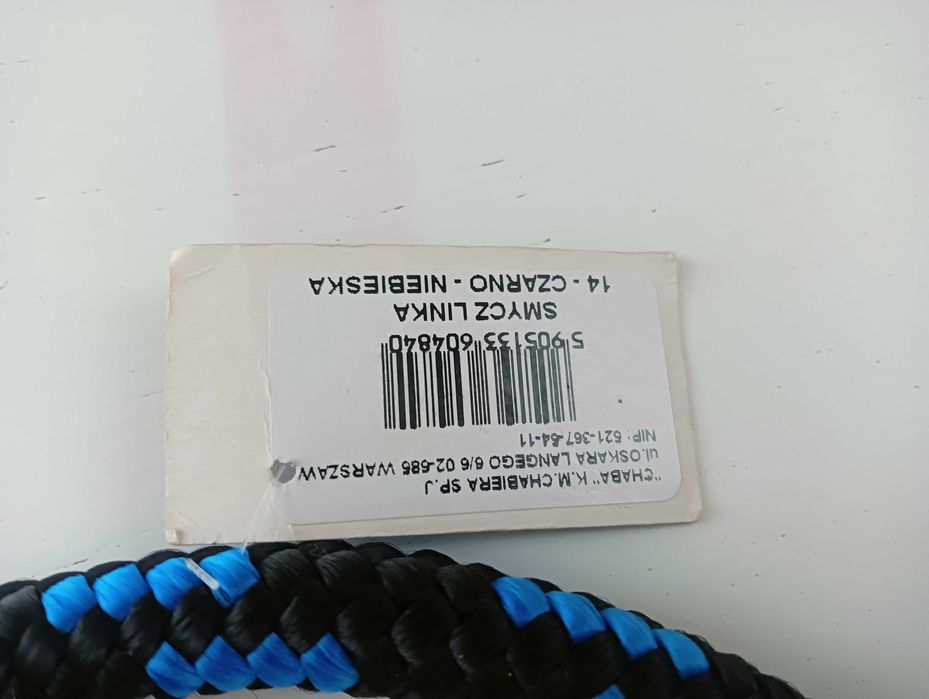 Smycz pleciona sznurowa