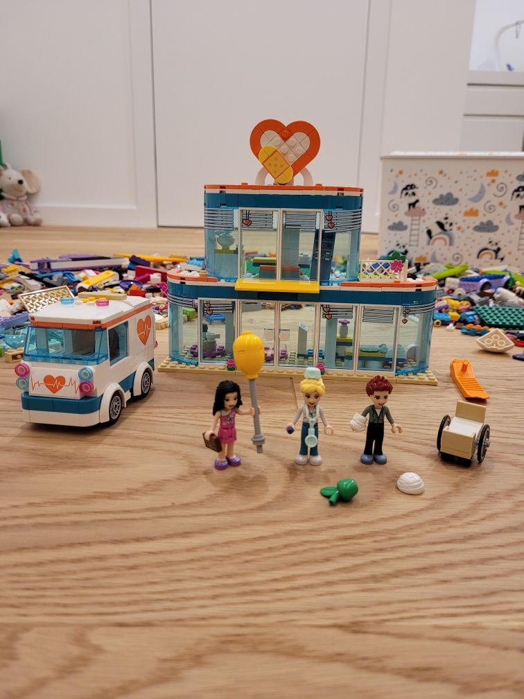 Lego Friends szpital w Heartlake!!!