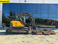 Mecalac 8 MCR MINI-KOPARKA 2016R. | JCB 8055 8080 KUBOTA KX KOMATSU PC88