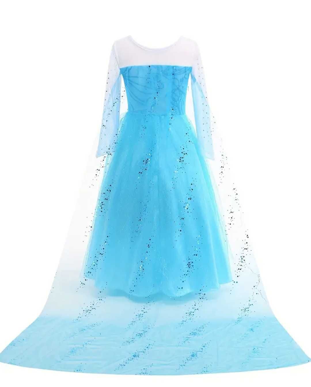 Nowy kostium Elsa Elza, r. 98 przebranie strój