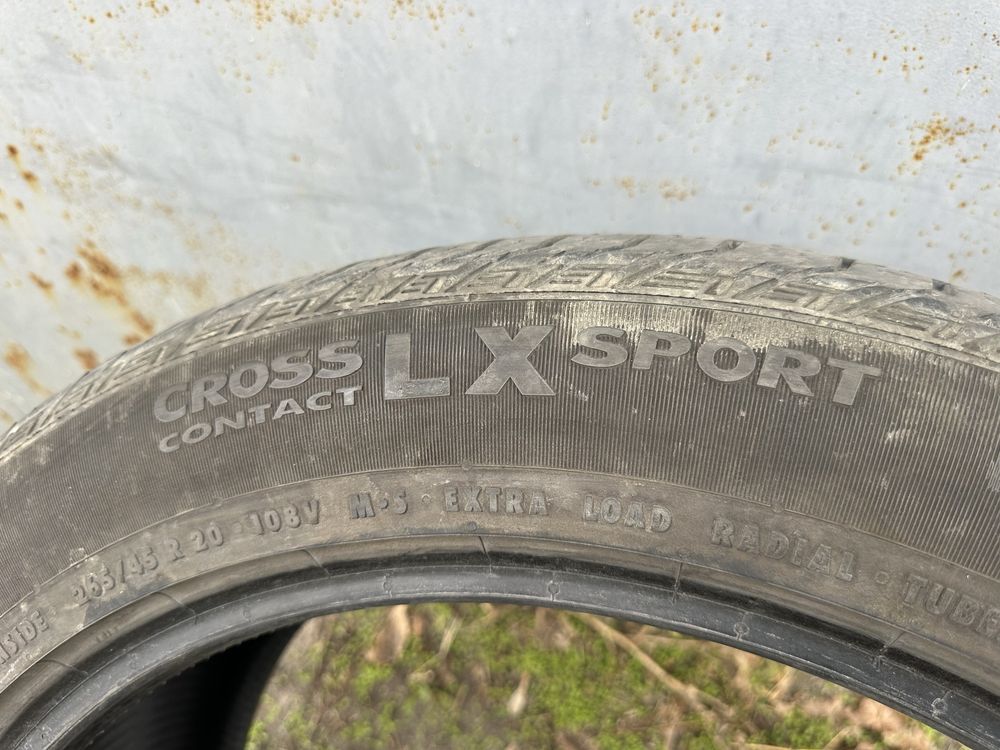 265/45 R20 Continental Tesla model X plaid