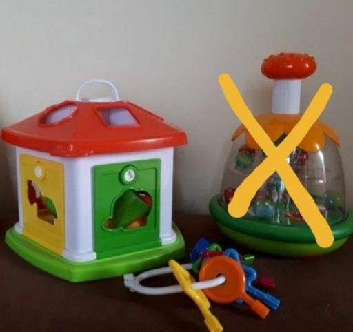 Chicco domek sorter kształty zwierzątka i klucze