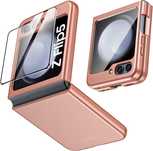 Vizvera etui Samsung Galaxy Z Flip 5 ultracienkie różowe złoto + szkło