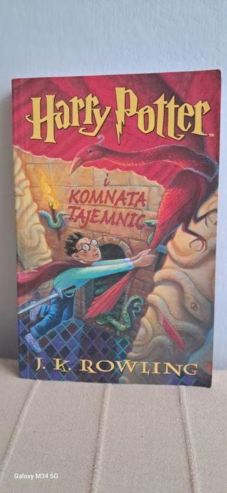 Pierwsze wydanie książek z serii ,,HARRY POTTER", 4 egz. - używane