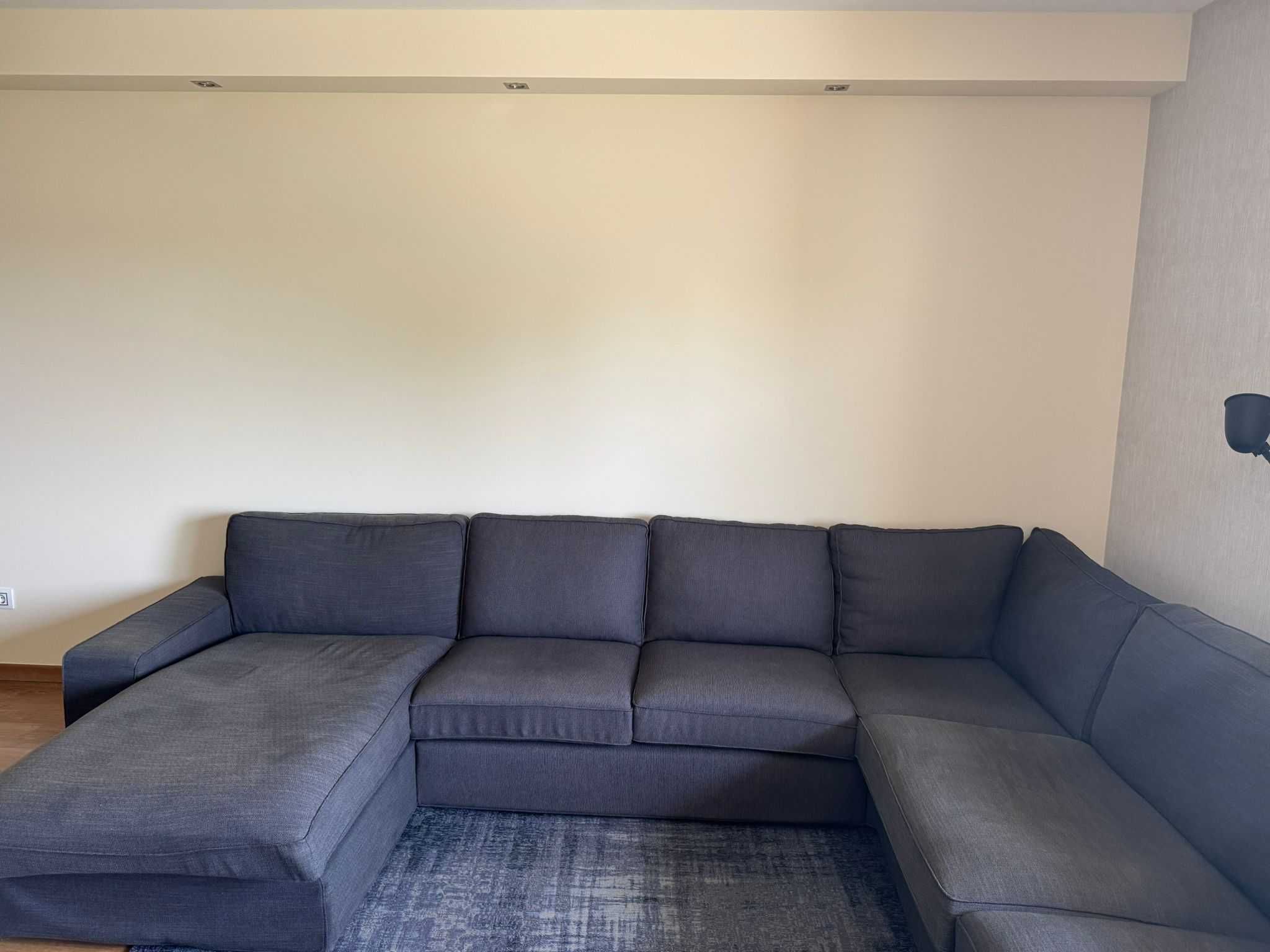 Sofá de canto com chaise longue