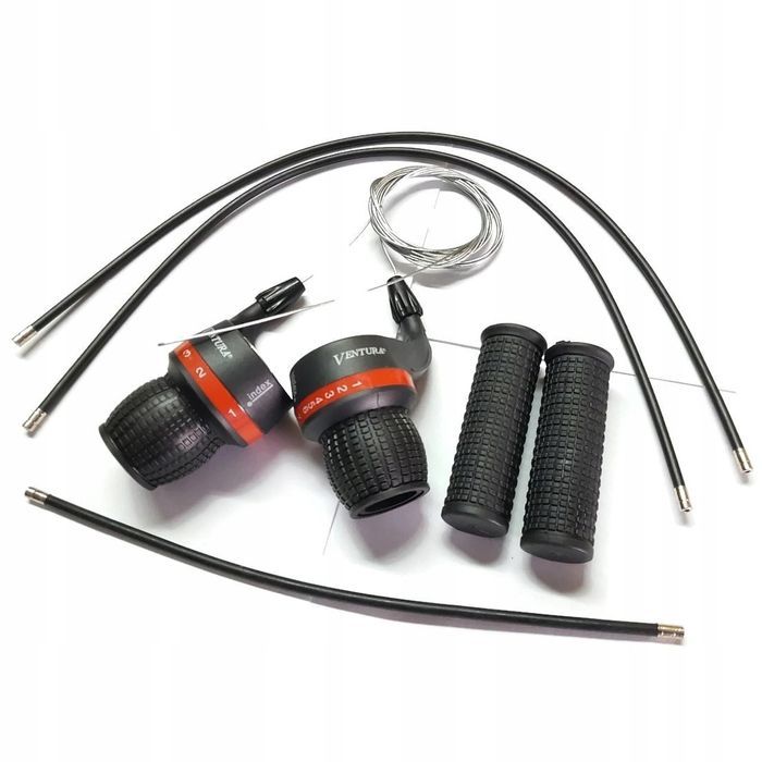 Manetki obrotowe 3x6 revoshift dźwignie zmiany biegów do Shimano