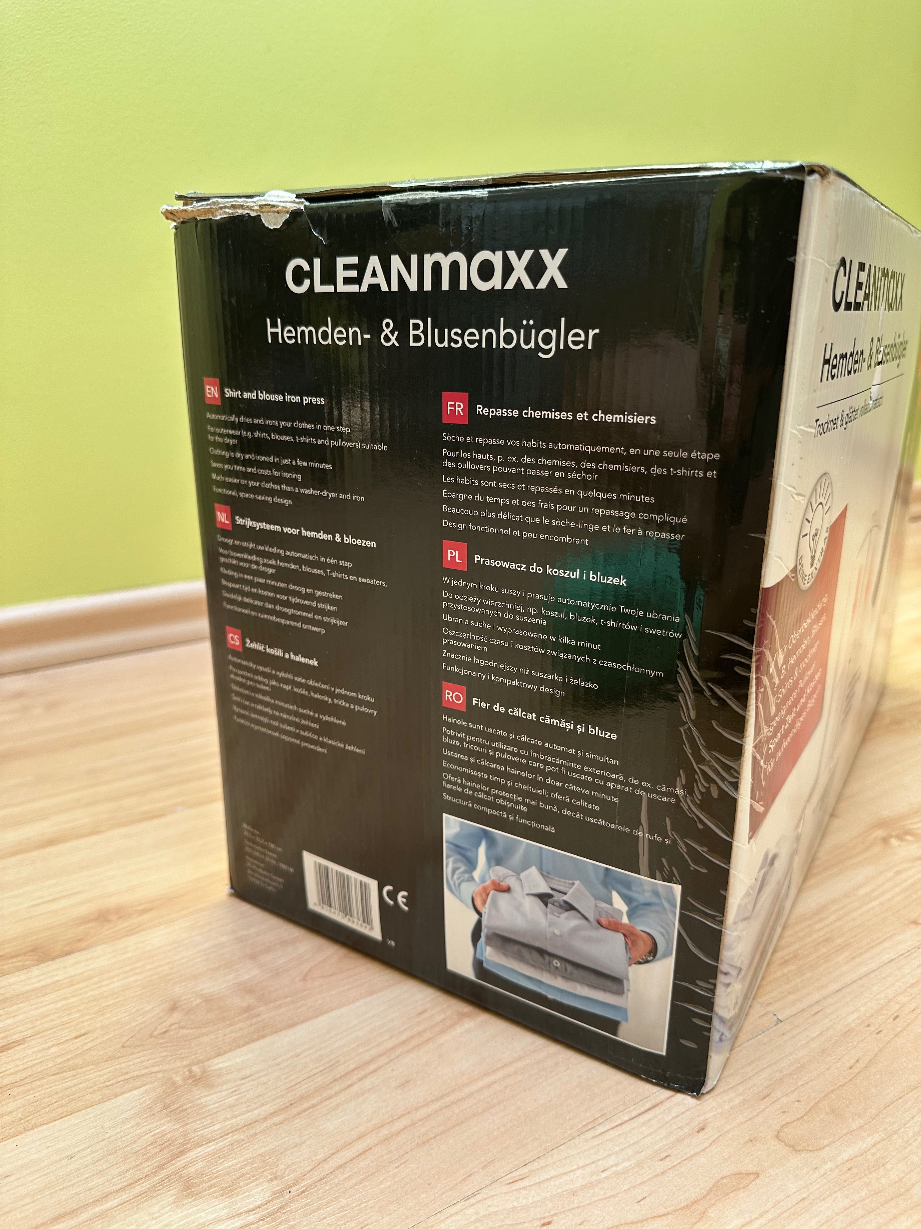 Suszarka do ubrań Cleanmaxx z funkcją prasowania - manekin parownica