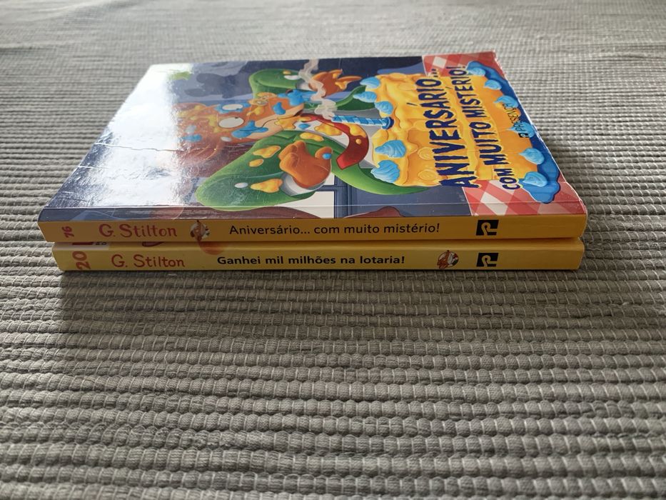 Livros Geronimo Stilton
