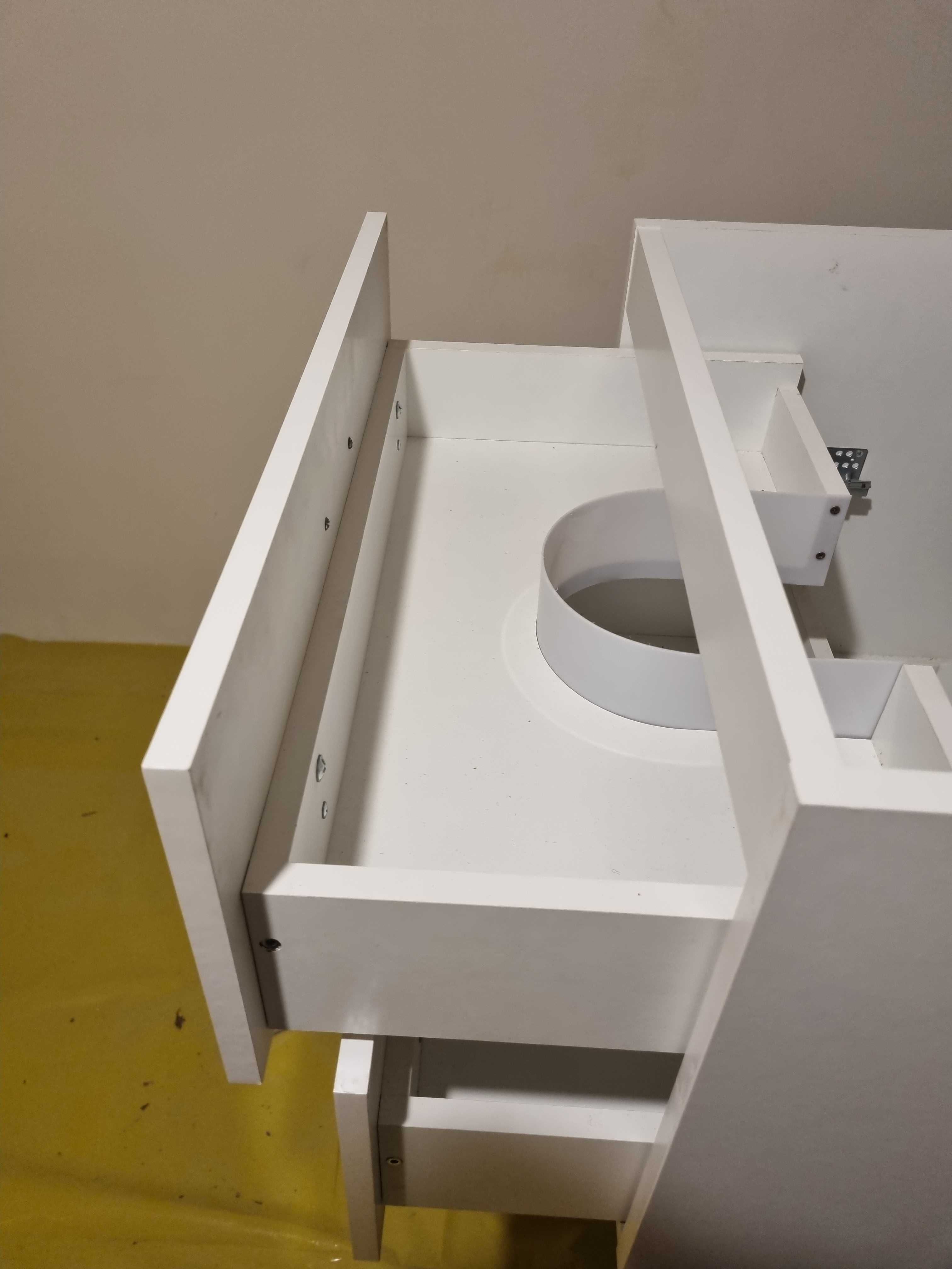 Szafka 60 cm po umywalkę z płyty laminowanej