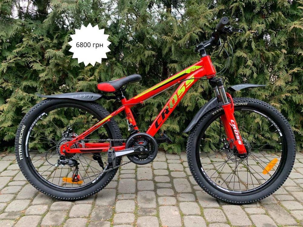 Велосипед новий Corso/titan/crossbike r-24 aluminium