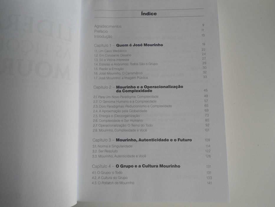 Liderança As lições de Mourinho por Luís Lourenço e outro