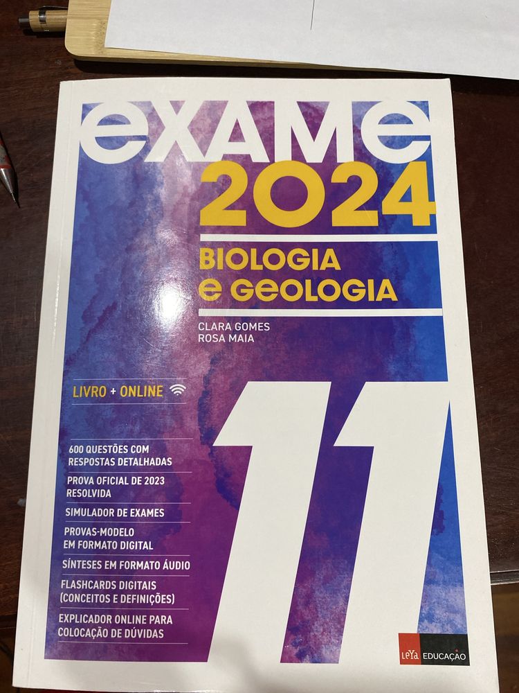 Biologia e Geologia- livro de preparação para exame nacional