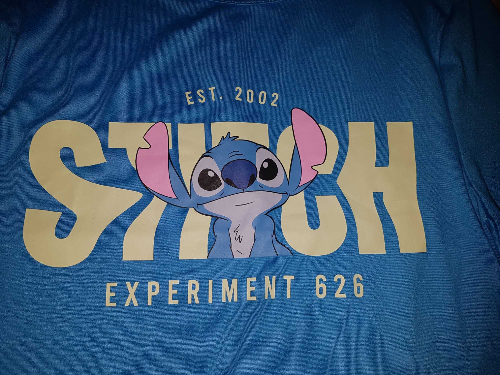 Яркая мягкая пижама Stitch Disney М размер, комплект микрофибра Стич
