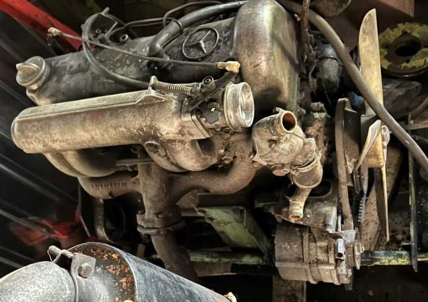 Silnik Mercedes OM615 -55KM kombajn wózek widłowy ŁADOWARKA