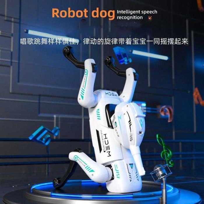 Робот-собака, Робот стреляющий орбиз шариками. Іграшка робот 32 см