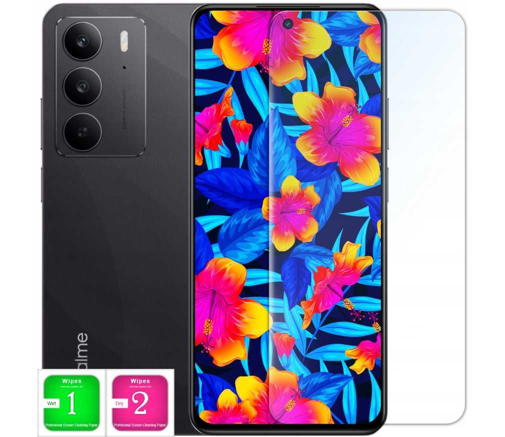 szkło hartowane do Realme: C33 C35 C51 C53 C55 C61 C63 C67 C75 14X 5G