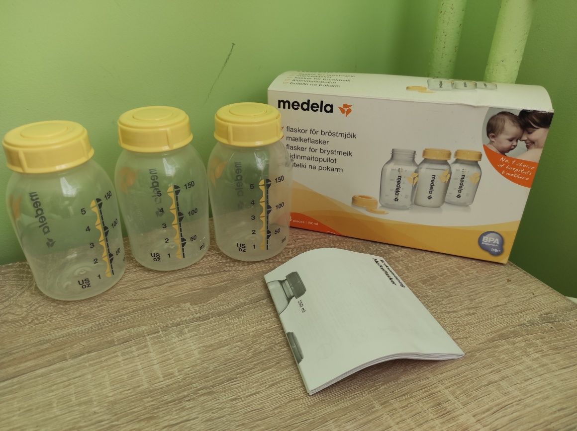 Butelki na pokarm Medela 3x 150 ml