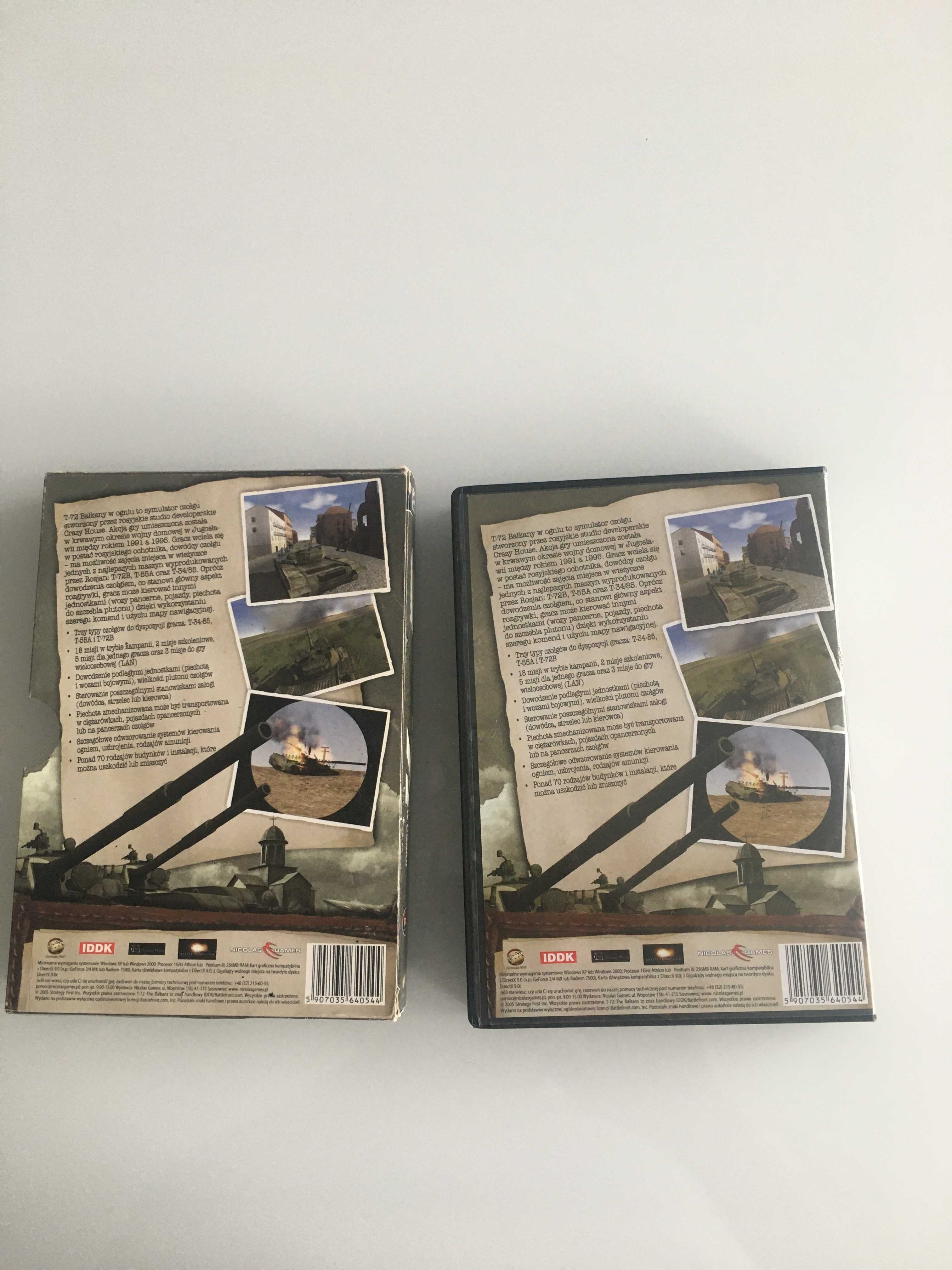 Gra T72 Bałkany w Ogniu PC CD-ROM
