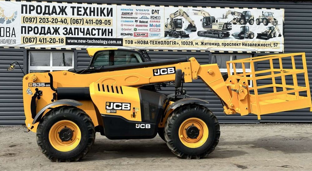 Телескопічний навантажувач jcb 535-95 2016 рік